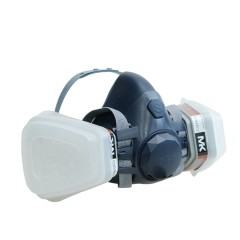 Защитная полумаска MK 75 в комплекте с противогазовыми фильтрами A1