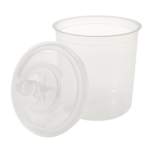 Одноразовые бачки для краскопульта 350 мл системы PPS 190 мкм, 25 шт