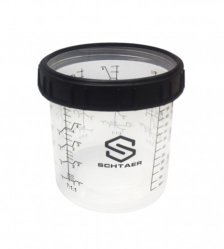 Пластиковый многоразовый PPS жесткий стакан 650 мл Schtaer-Premium