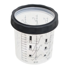 Пластиковый многоразовый PPS жесткий стакан 650 мл C.A.R.Fit