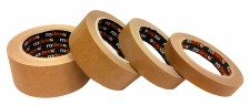 Коричневая малярная лента 80°С RADEX 50 мм х 40м
