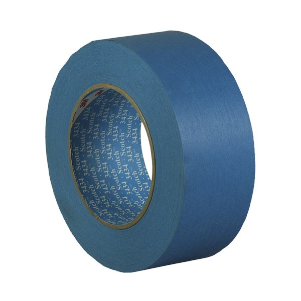 3М Scotch 3434 скотч малярный синий водостойкий 36 мм х 50м