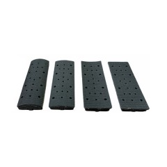 Шлифок ручной средний 70х198 мм с 4-мя сменными подошвами, с пылеотводом 22 отв., жесткий RoxelPro