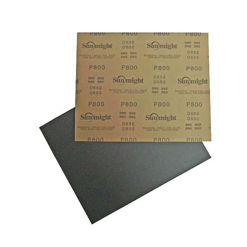 Наждачная бумага влагостойкая 230х280 мм Sunmight WATERRPOOF