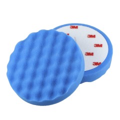 3М 50388 полировальник поролоновый синий рифленый &quot;мягкий&quot; D-150 мм
