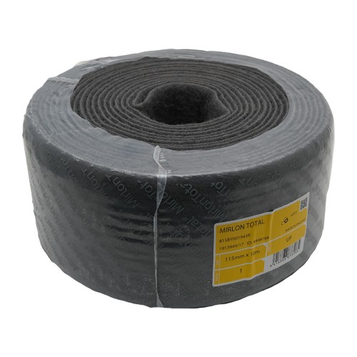 Шлифовальный войлок Mirka Mirlon Total , рулон 115мм x 10м, темно-серый Р1500 Ultra Fine