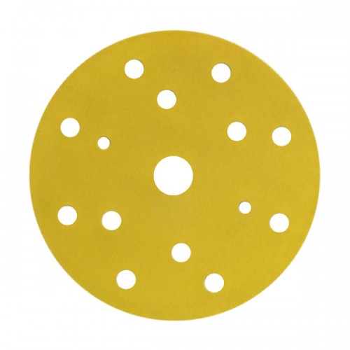 Шлифовальный диск, D-150 мм, 15 отв 3М Hookit 255P+ Gold