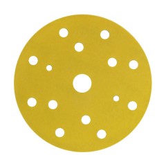Шлифовальный диск, D-150 мм, 15 отв 3М Hookit 255P+ Gold