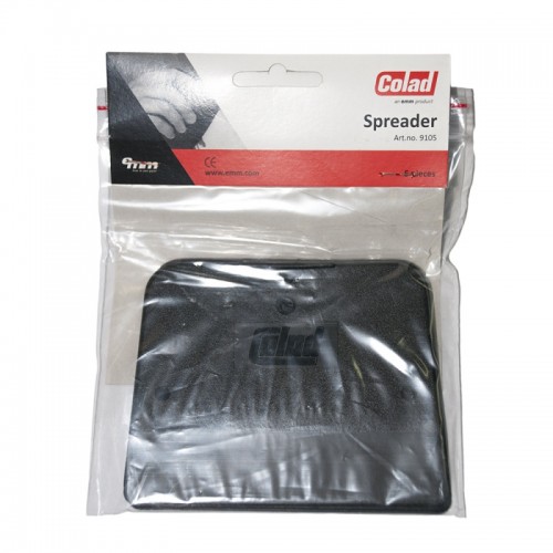 Шпатель пластмасовый COLAD , мягкий, цвет черный, комплект из 5 шт