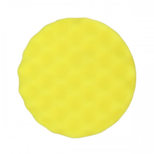 3М 50488 полировальник поролоновый желтый рифленый "мягкий" D-150 мм