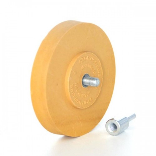 Прессованный диск для снятия клейких лент RoxelPro 100 х 16 мм со шпинделем