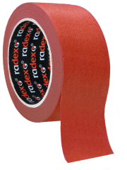 Красная малярная лента 80°С RADEX 38 мм х 40м