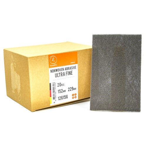 Шлифовальный войлок темно-серый Ultra Fine RoxelPro, лист 152х229х10 мм