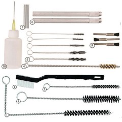 Набор для чистки краскопультов (большой 22 предмета)