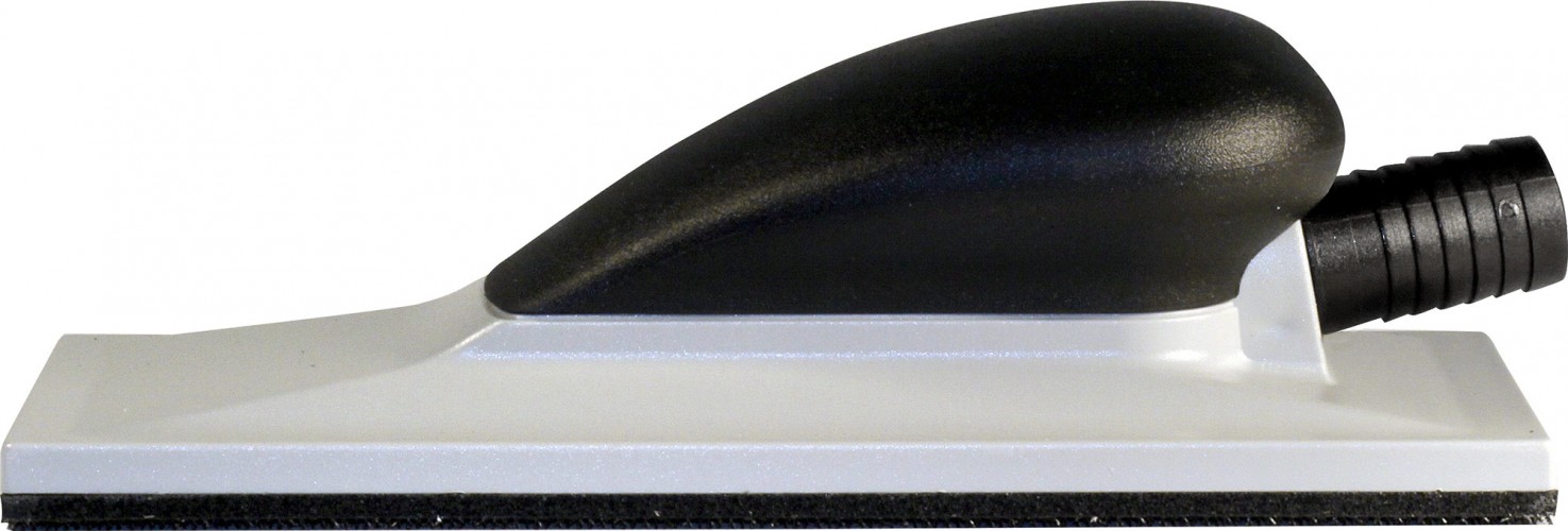 RoxelPro шлифок ручной длинный 70х400 мм, с пылеотводом 53 отв., жесткий