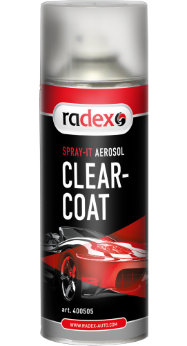 Аэрозольный прозрачный лак RADEX SPRAY-IT