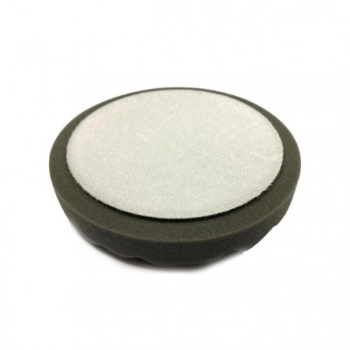 Полировальник поролоновый чёрный рифленый RoxelPro мягкий D-150 мм, толщина 30 мм