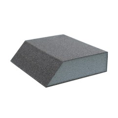 Шлифовальный блок 98 х 86 х 26 мм, с углом 45 град., Flexifoam Angle Block P100