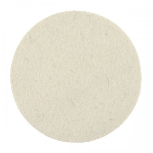 Полировальник фетровый, белый D-125 мм, 6 мм Mirka