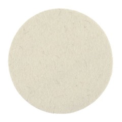 Полировальник фетровый, белый D-125 мм, 6 мм Mirka