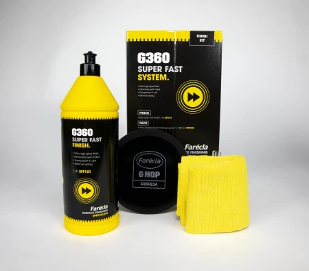 Комплект G360 Super Fast Finish Kit (антиголограммная паста+ полировальник+салфетка)