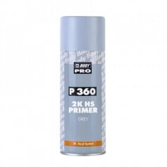 Аэрозольный грунт Body 360 HS 2К (сер.) (0,4л)