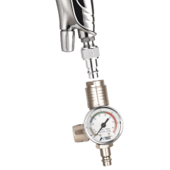 Регулятор давления Anest Iwata HVC-2 с быстросъемными соединениями и манометром