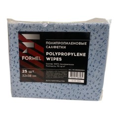 Салфетка для обезжиривания, полипропиленовая 320х380 мм, 25 шт Formel 