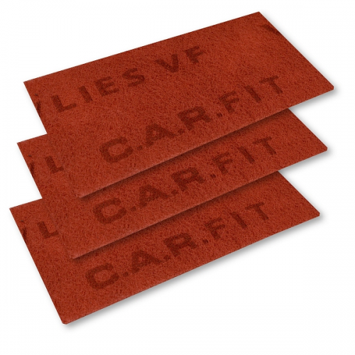 Красный шлифовальный лист VERY FINE C.A.R.Fit 115Х230 ММ