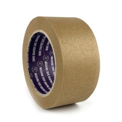 Скотч малярный бумажный коричневый RoxelPro 3680 24 мм х 40 м