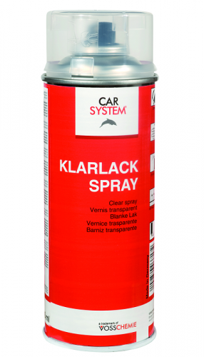 Лак аэрозольный Klarlack Spray - прозрачный блестящий , 400мл