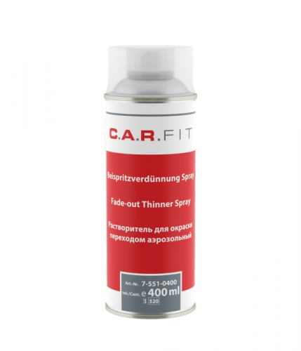 РАСТВОРИТЕЛЬ ДЛЯ ОКРАСКИ ПЕРЕХОДОМ C.A.R.FIT АЭРОЗОЛЬНЫЙ (400 МЛ)