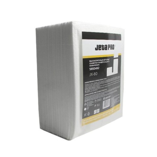 Салфетка для обезжиривания 82 г/м, Jeta Pro JX-80 50 листов 355х360 мм