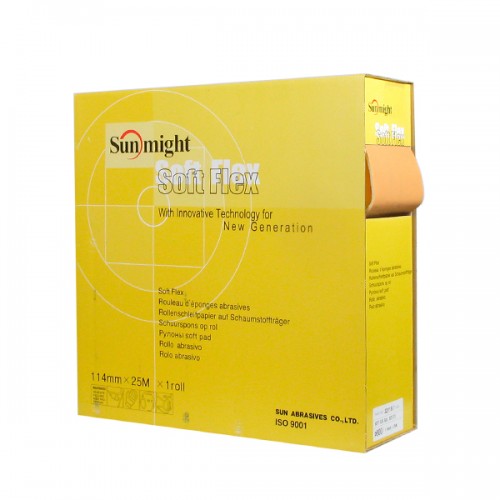 Шлифовальная губка 114 мм х 25 м Sunmight Soft-Flex (1 шт.)
