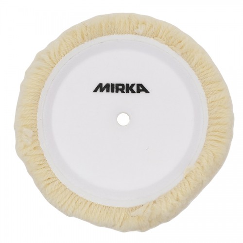 Полировальник из крученой овчины Mirka на твердой основе, D-150 мм