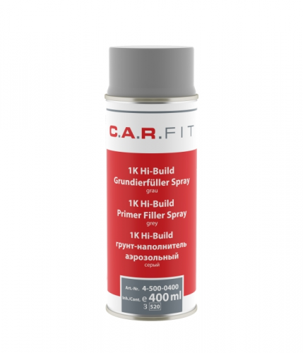 Грунт-спрей наполнитель HS серый 400мл C.A.R.FIT